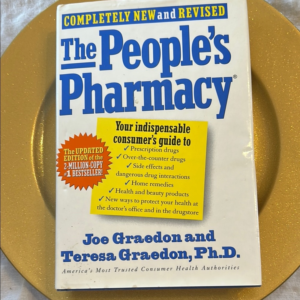 The People's Pharmacy Book; Hardcover and in Perfect Condition; Great Reference!